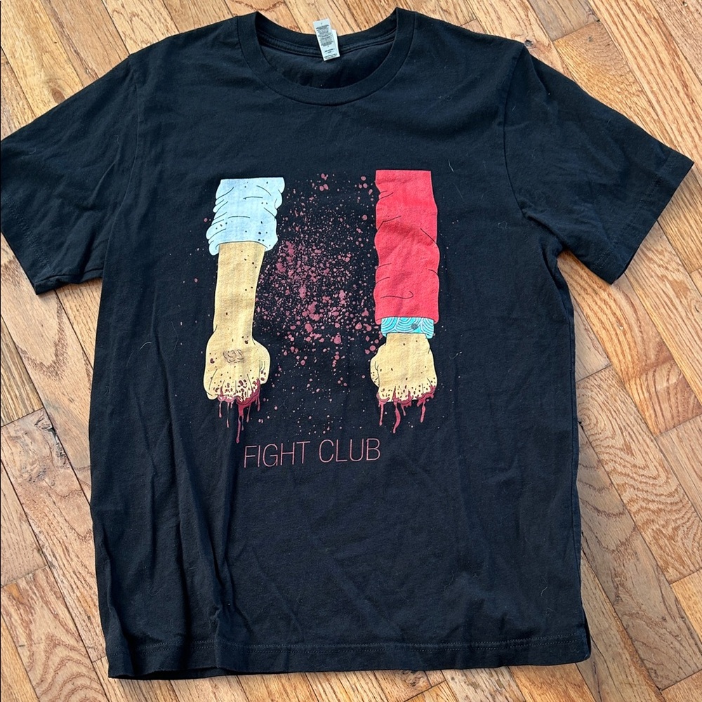 Fight club Black Graphic T-Shirt